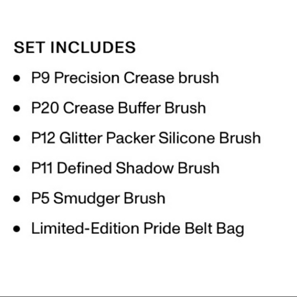 Morphe Made with Pride Brush Set & Bag - Picture 8 of 8